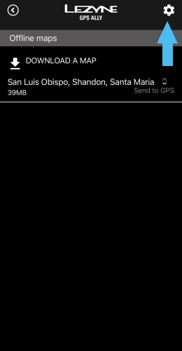App screen
