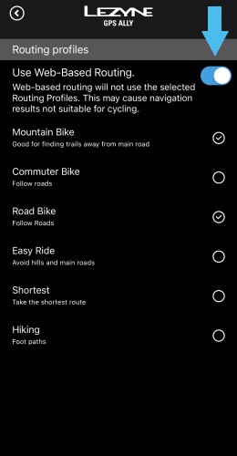 App screen
