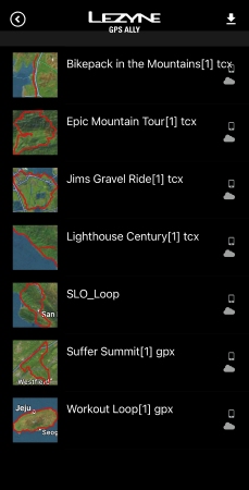 App screen